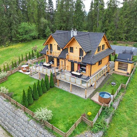 Lk Resort Lapsze Domy Z Prywatna Balia I Sauna Lapsze Nizne Exterior photo