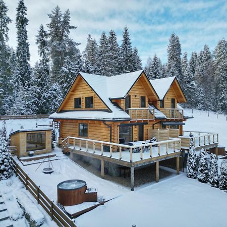 Lk Resort Lapsze Domy Z Prywatna Balia I Sauna Lapsze Nizne Exterior photo