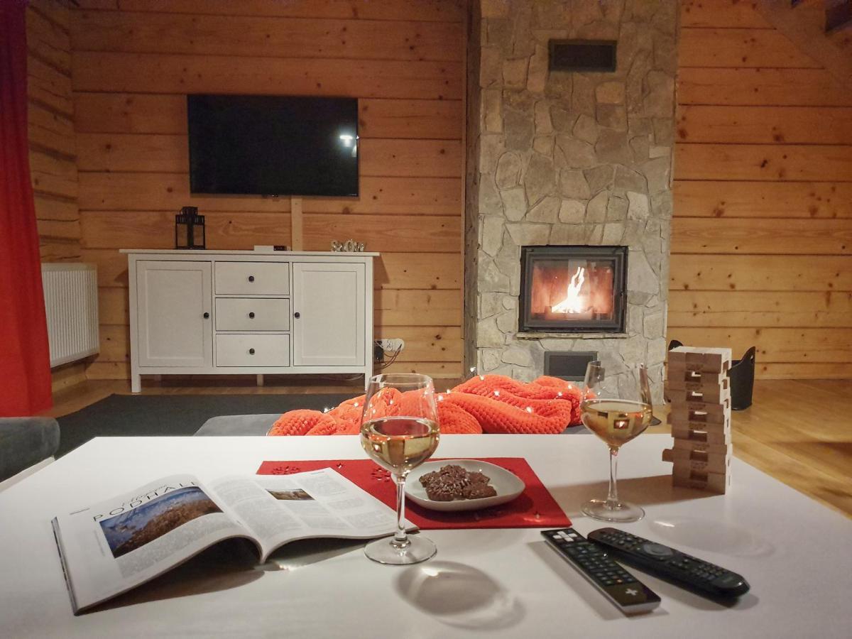 Lk Resort Lapsze Domy Z Prywatna Balia I Sauna Lapsze Nizne Exterior photo