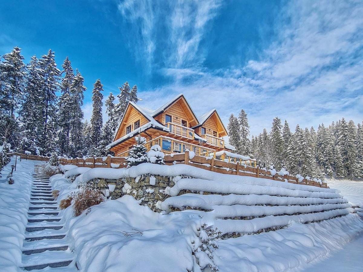Lk Resort Lapsze Domy Z Prywatna Balia I Sauna Lapsze Nizne Exterior photo