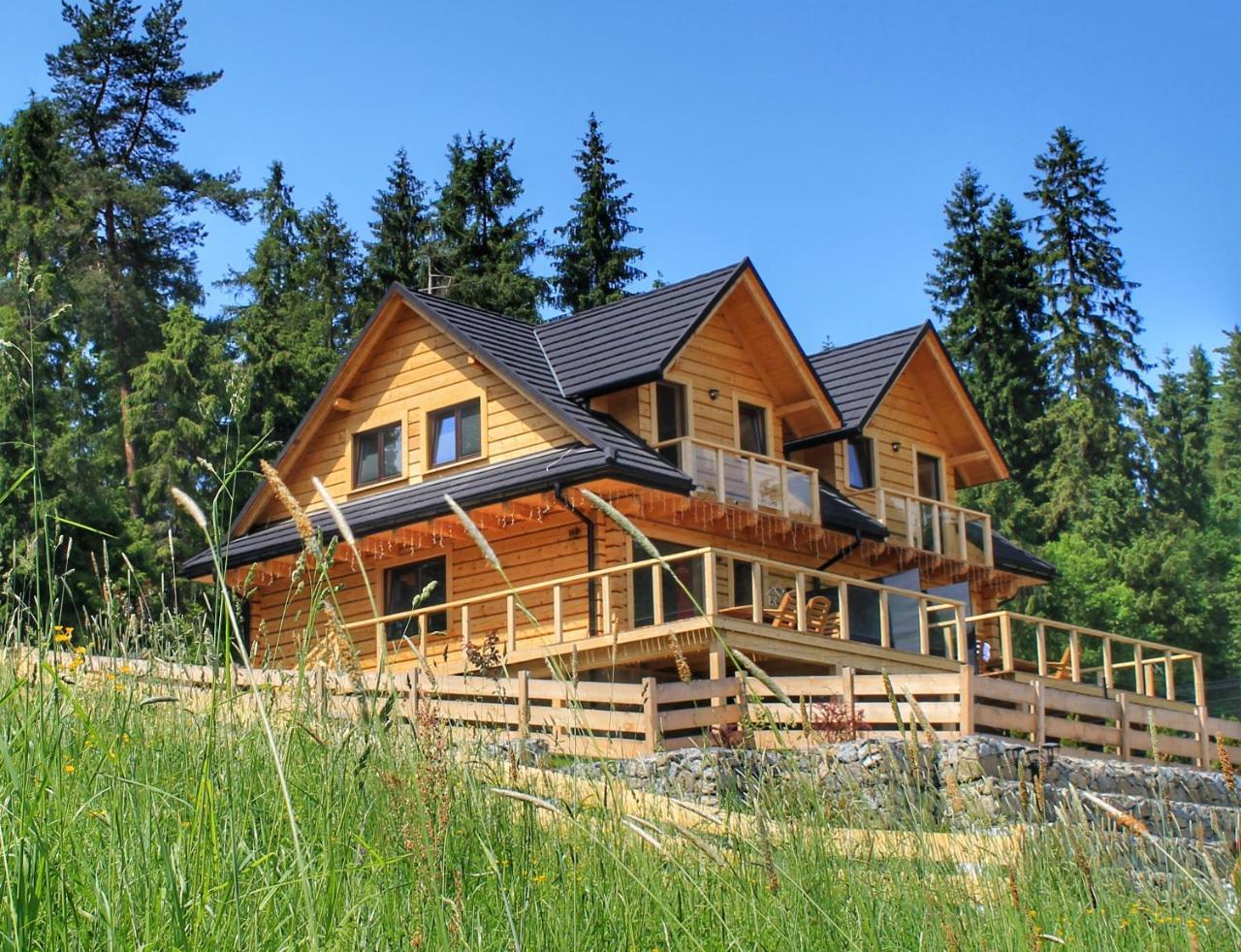 Lk Resort Lapsze Domy Z Prywatna Balia I Sauna Lapsze Nizne Exterior photo
